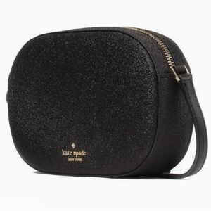 Kate Spade Glittery Black Crossbody Bag